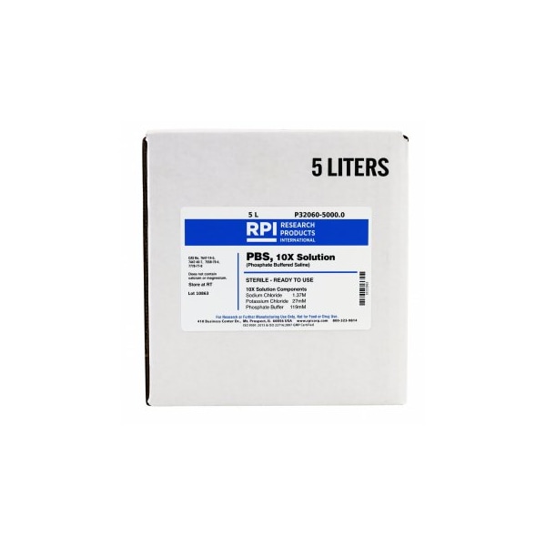 Phosphate Buffered Saline, 5 L